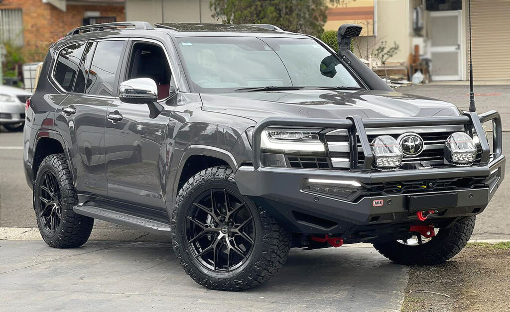 GT FORM GFS1 GLOSS BLACK TINTED 20X9 6X139.7 WHEEL - CNC Wheels