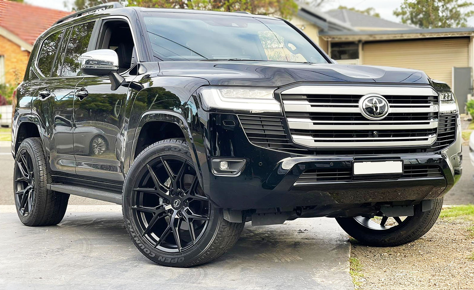 TOYOTA LAND CRUISER 300 SERIES WHEELS GT FORM GFS1 GLOSS BLACK 20 INCH RIMS TOYOTA LAND CRUISER 300 SERIES WHEELS GT FORM GFS1 GLOSS BLACK 20 INCH RIMS