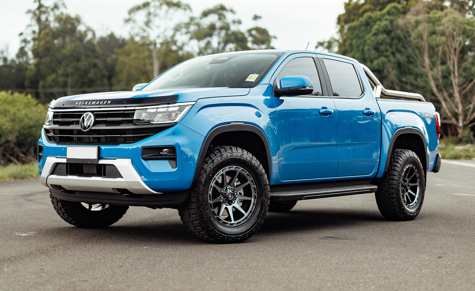 VW AMAROK WHEELS GT FORM GFS5 GLOSS BLACK TINTED 18INCH RIMS