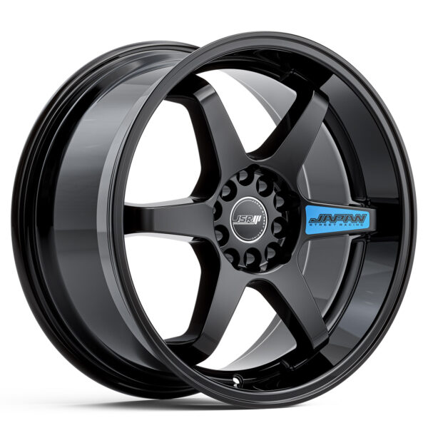 JSR ST21 GLOSS BLACK 18X8.5 5X110 WHEEL - CNC Wheels