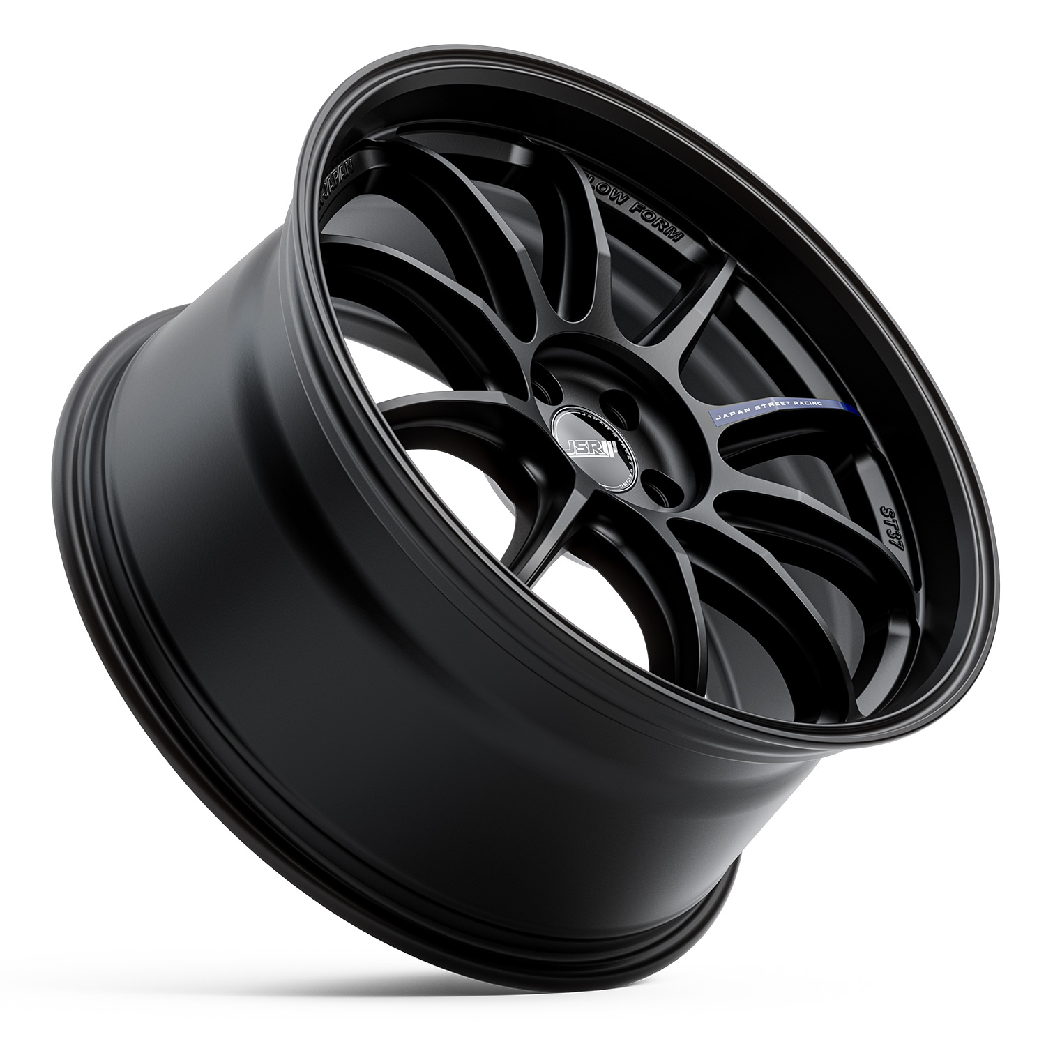 JSR ST37 SATIN BLACK 19X9.5 5X120 WHEEL - CNC Wheels