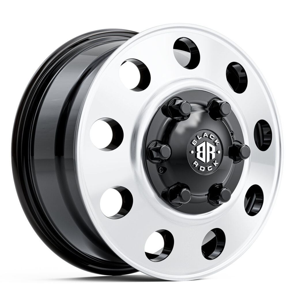 Black Rock Duty 16x7 Van Wheels | 1500kg Load Rated Commercial Rims