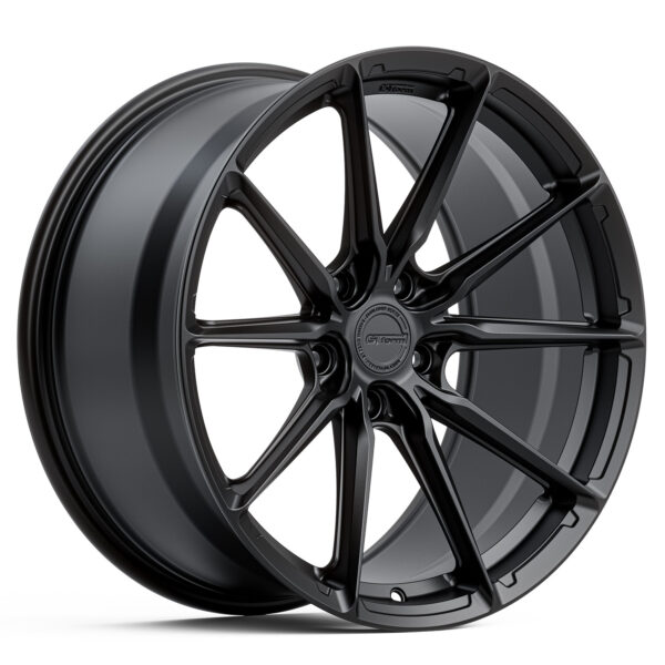 GT FORM HF1.1 HYBRID FORGED GLOSS BLACK 20X10.5 5X114.3 WHEEL