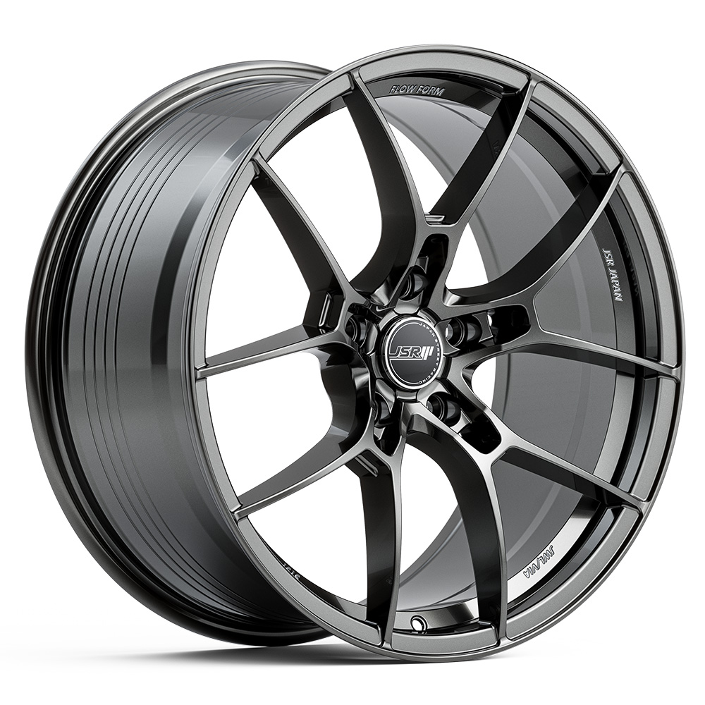 Loop Shadow Rim Photo JSR ST57 SHADOW CHROME 18X8 5X108 WHEEL - CNC Wheels
